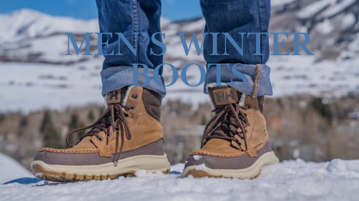 Men’s Winter Boots Fashion